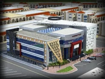 مبنى حديث متعدد الطوابق ضمن تصاميم البورصة السلعية